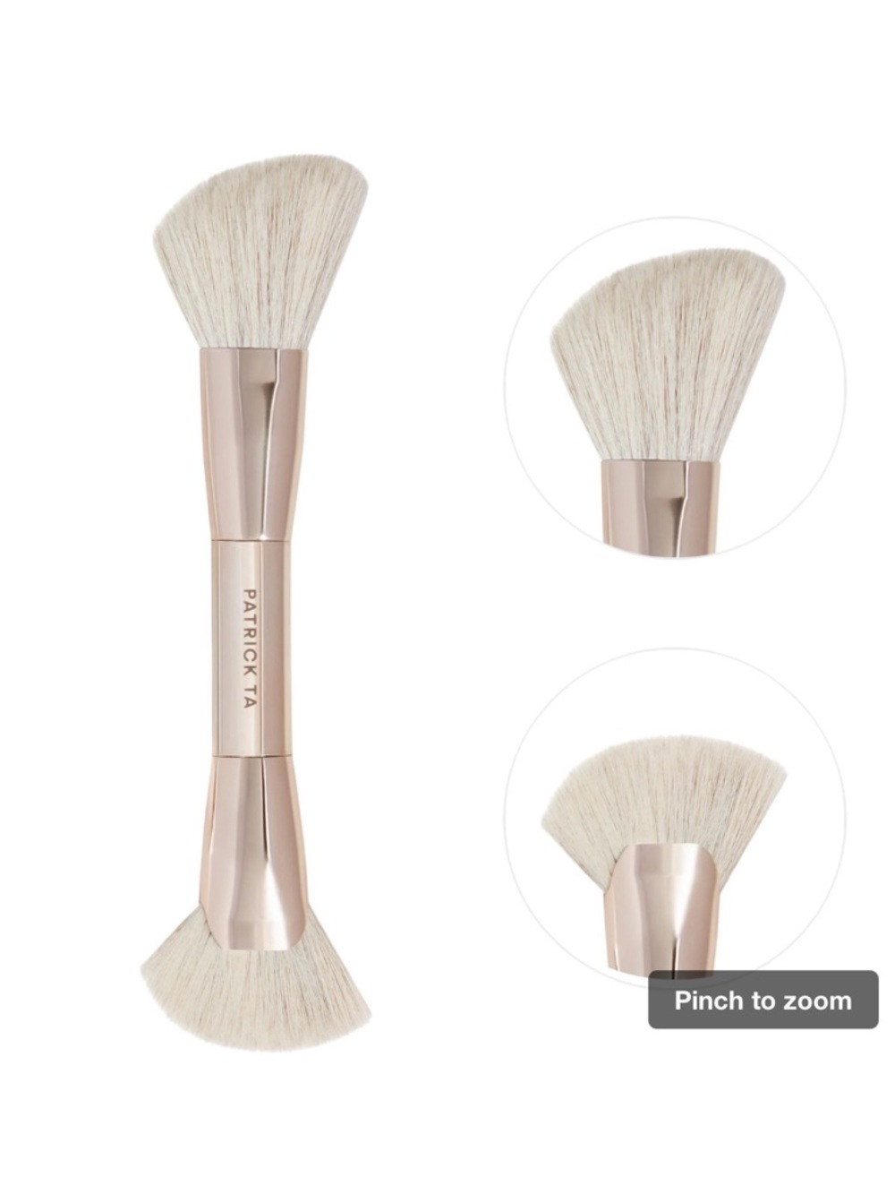 Patrick Ta Dual-Ended Sculpting Brush — NWT